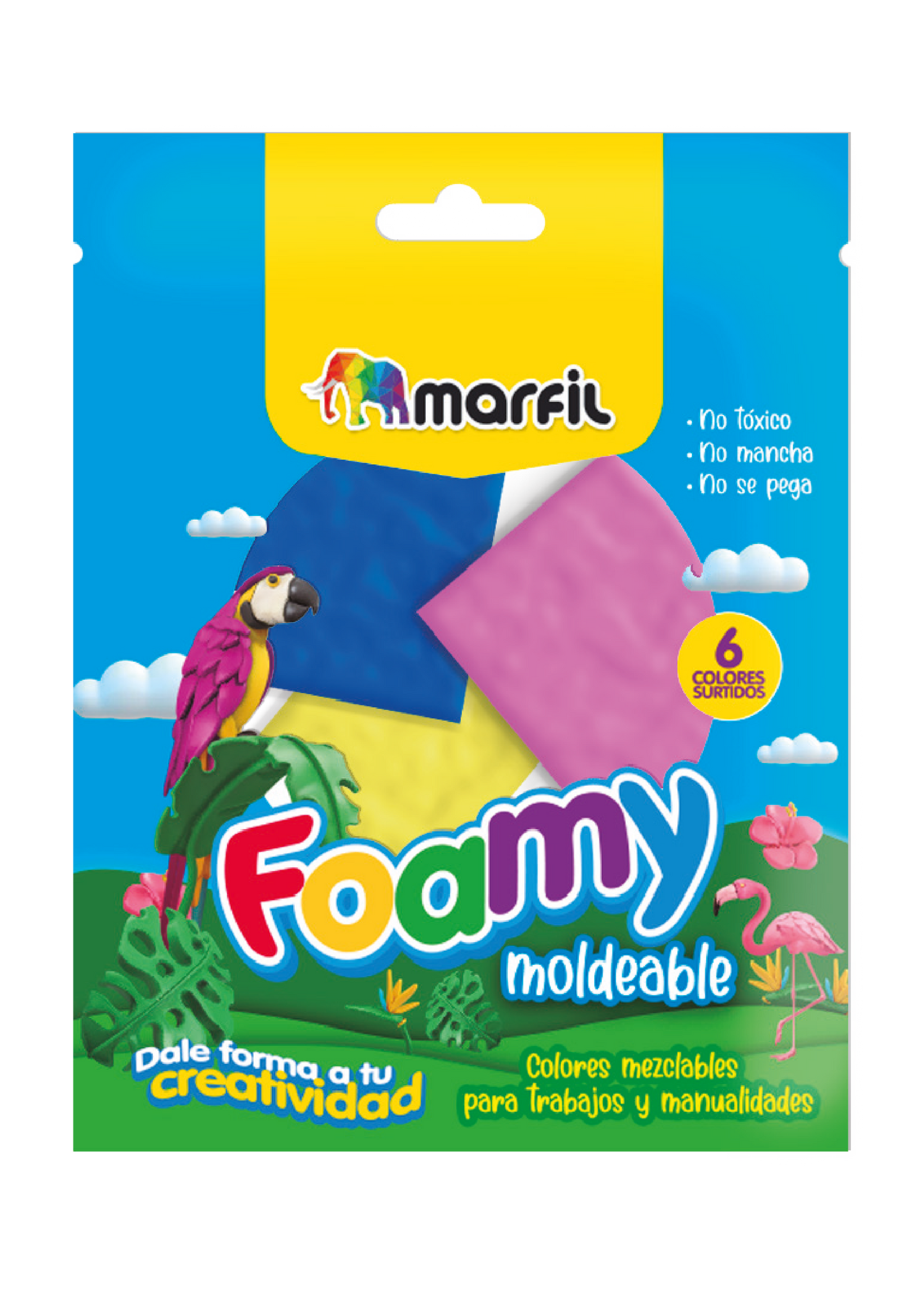 FOMI MOLDEABLE MARFIL * 6 COLORES