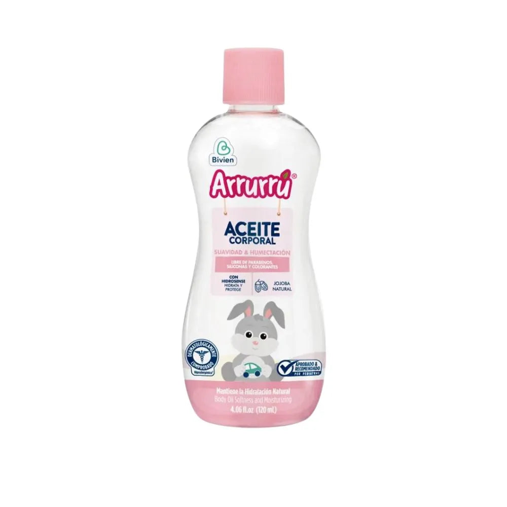 ACEITE CORPORAL SUAVIDAD Y HUMECTACIÓN ARRURRÚ 120 ML