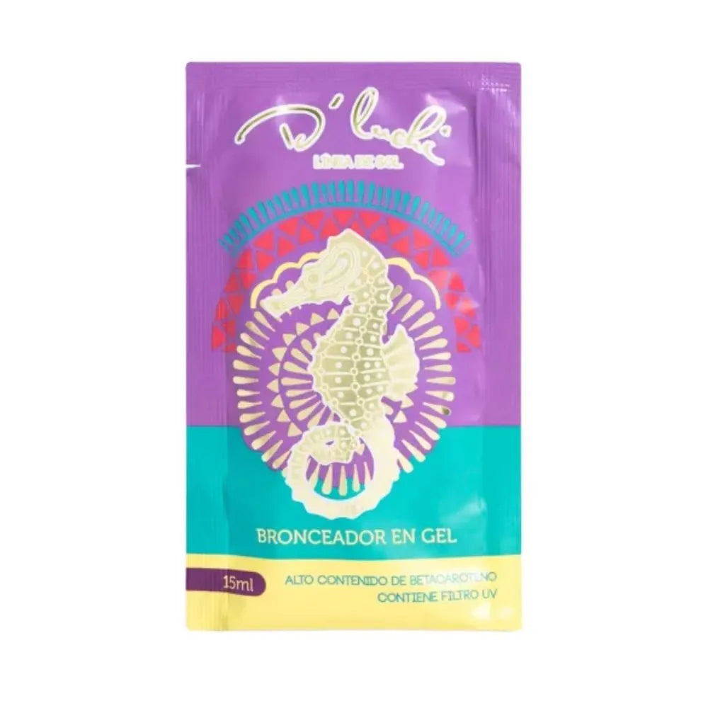 BRONCEADOR EN GEL D'LUCHI SOBRES 15 ML