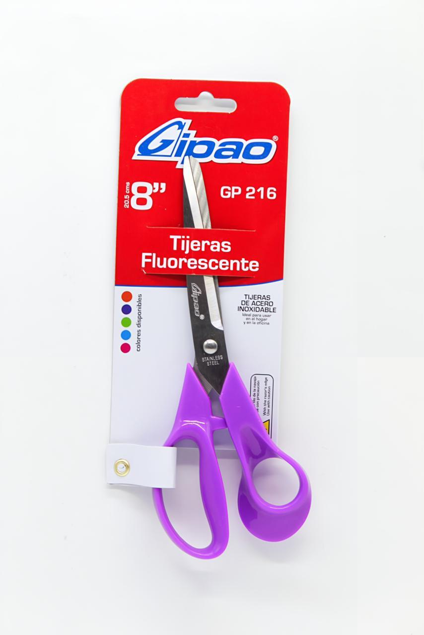 TIJERA GIPAO FLUORESCENTE 8" GP216