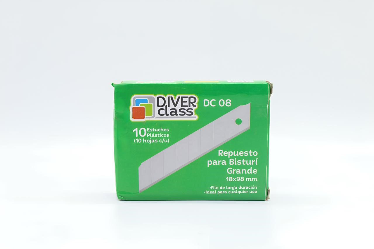 REPUESTO BISTURI DIVERCLASS GRANDE DC08