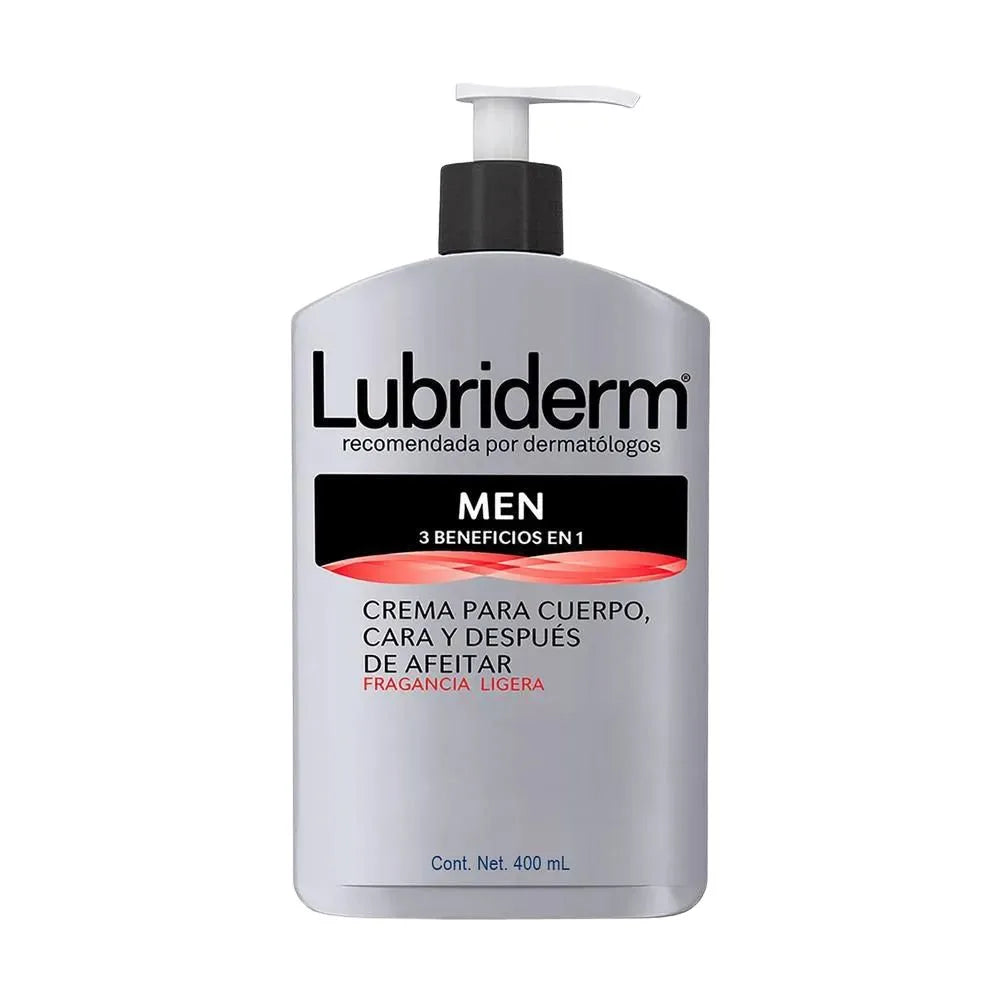 LUBRIDERM MEN 400 ML