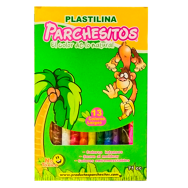 PLASTILINA PARCHESITO * 13 LARGA