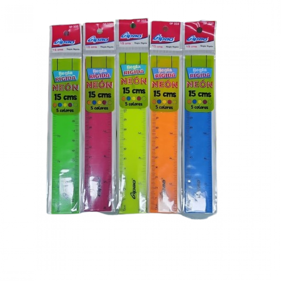 REGLA GIPAO FLEXIBLE 15 CM