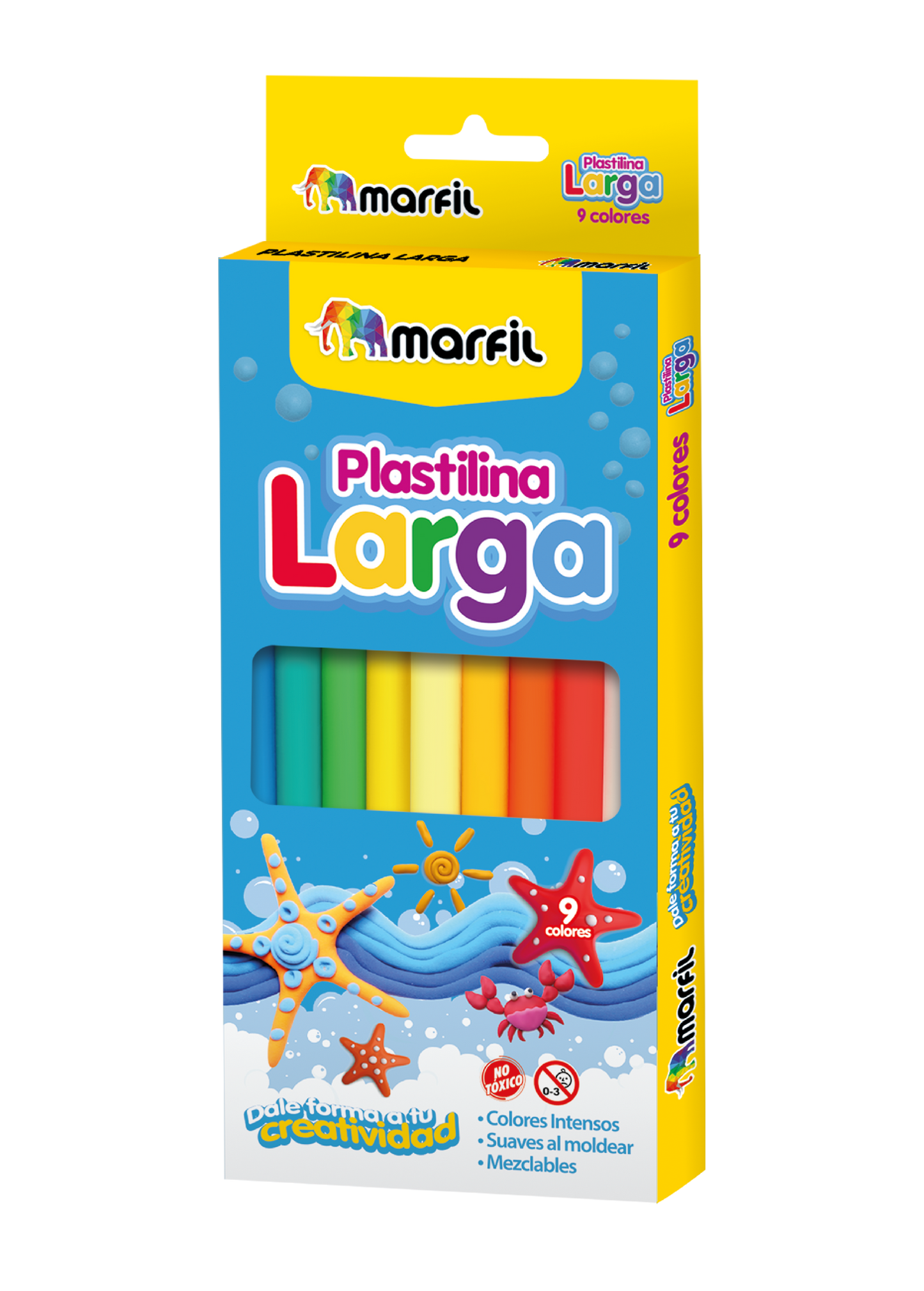 PLASTILINA MARFIL * 9 LARGA