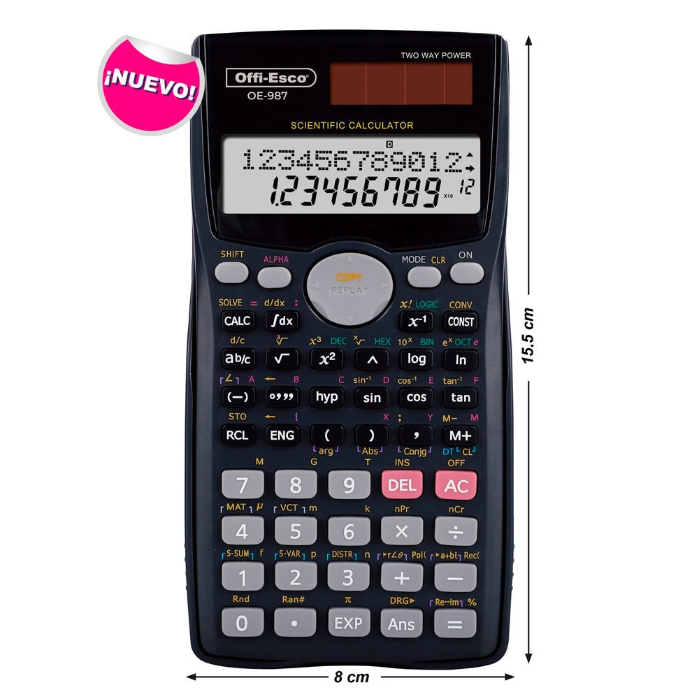CALCULADORA OFFI-ESCO CIENTIFICA OE987 401 F