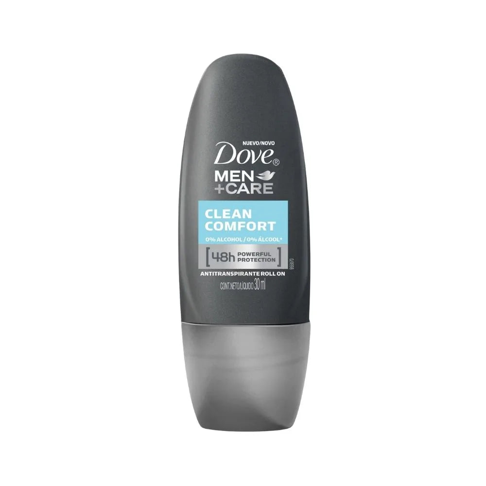 DESODORANTE DOVE MEN CARE CLEAN COMFORT ROLLON 30 ML