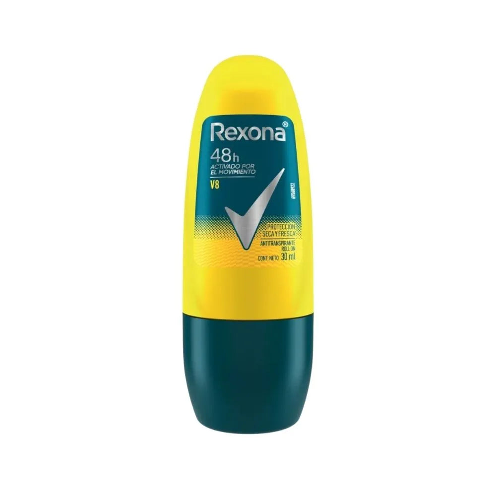 DESODORANTE REXONA ROLLON MINI V8 30 ML