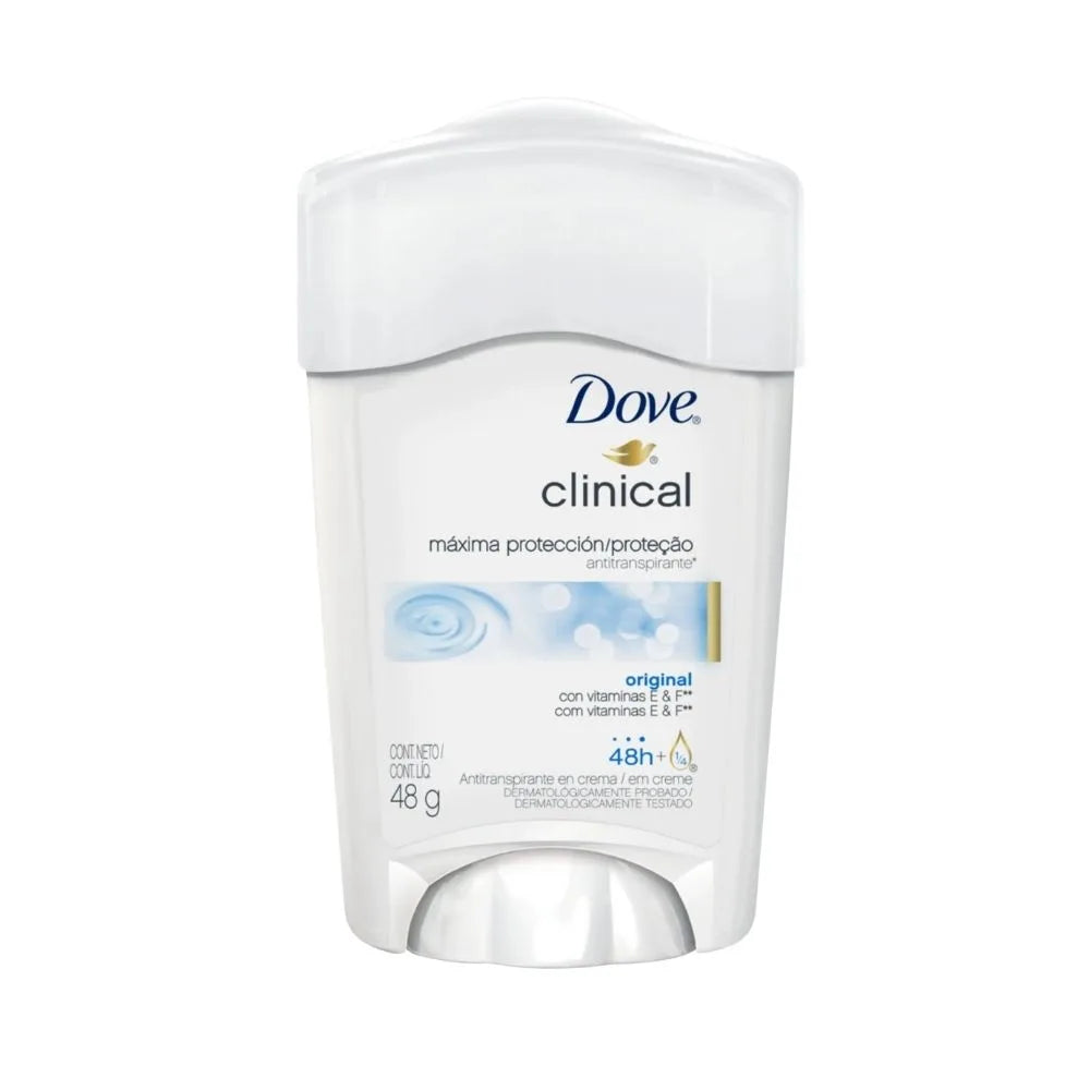 DESODORANTE DOVE CLINICAL BARRA 48 G