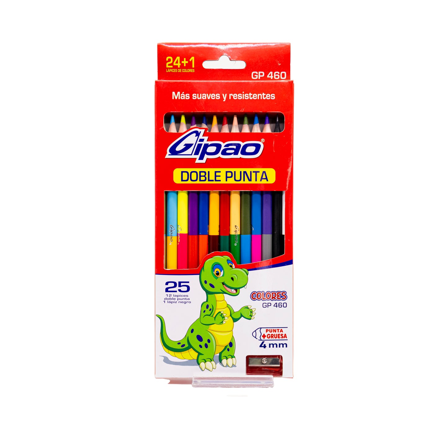 COLOR GIPAO * 12 DOBLE PUNTA 4MM