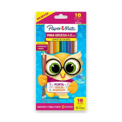 COLOR PAPER MATE * 18 UNIPUNTA