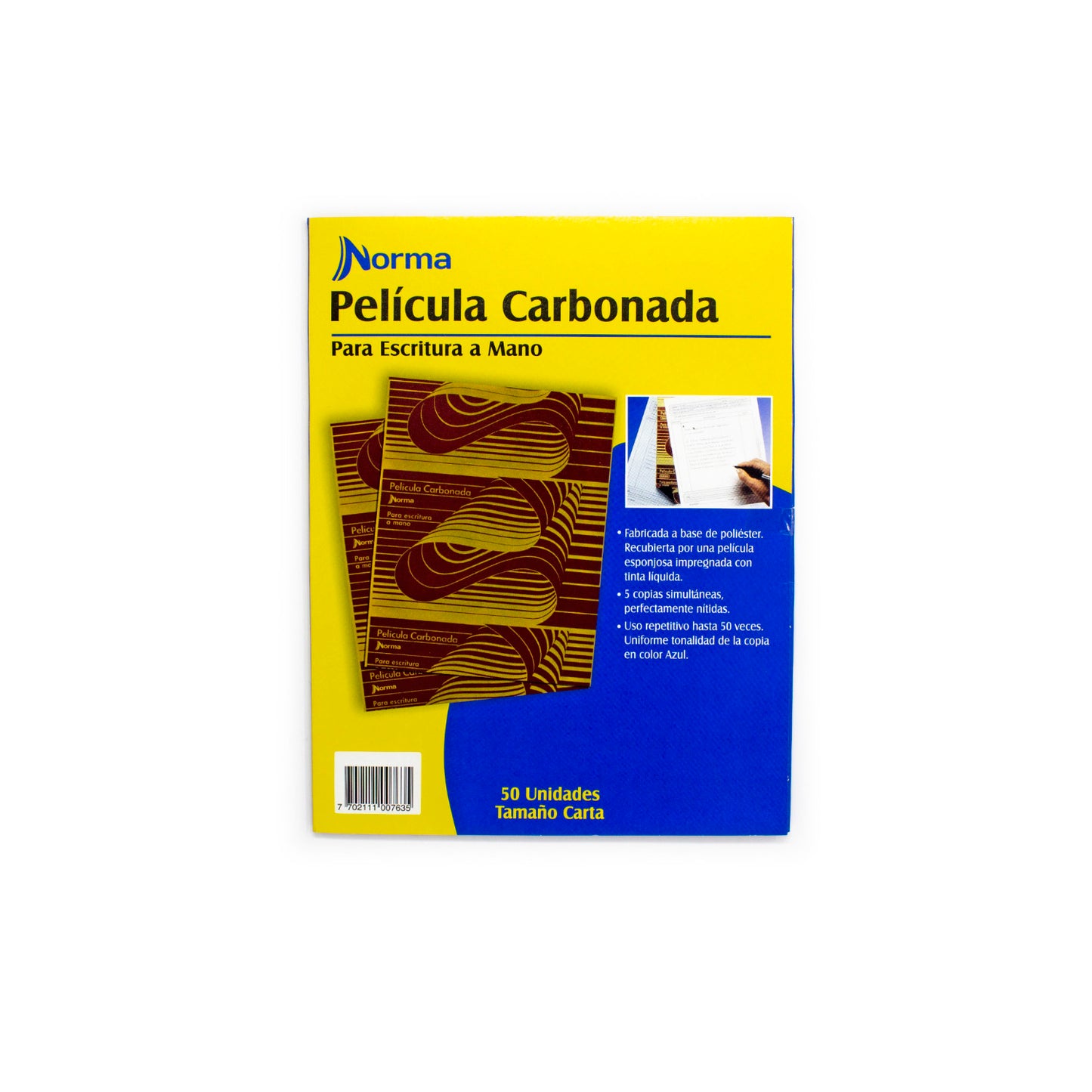 PELICULA CARBON CARTA NORMA