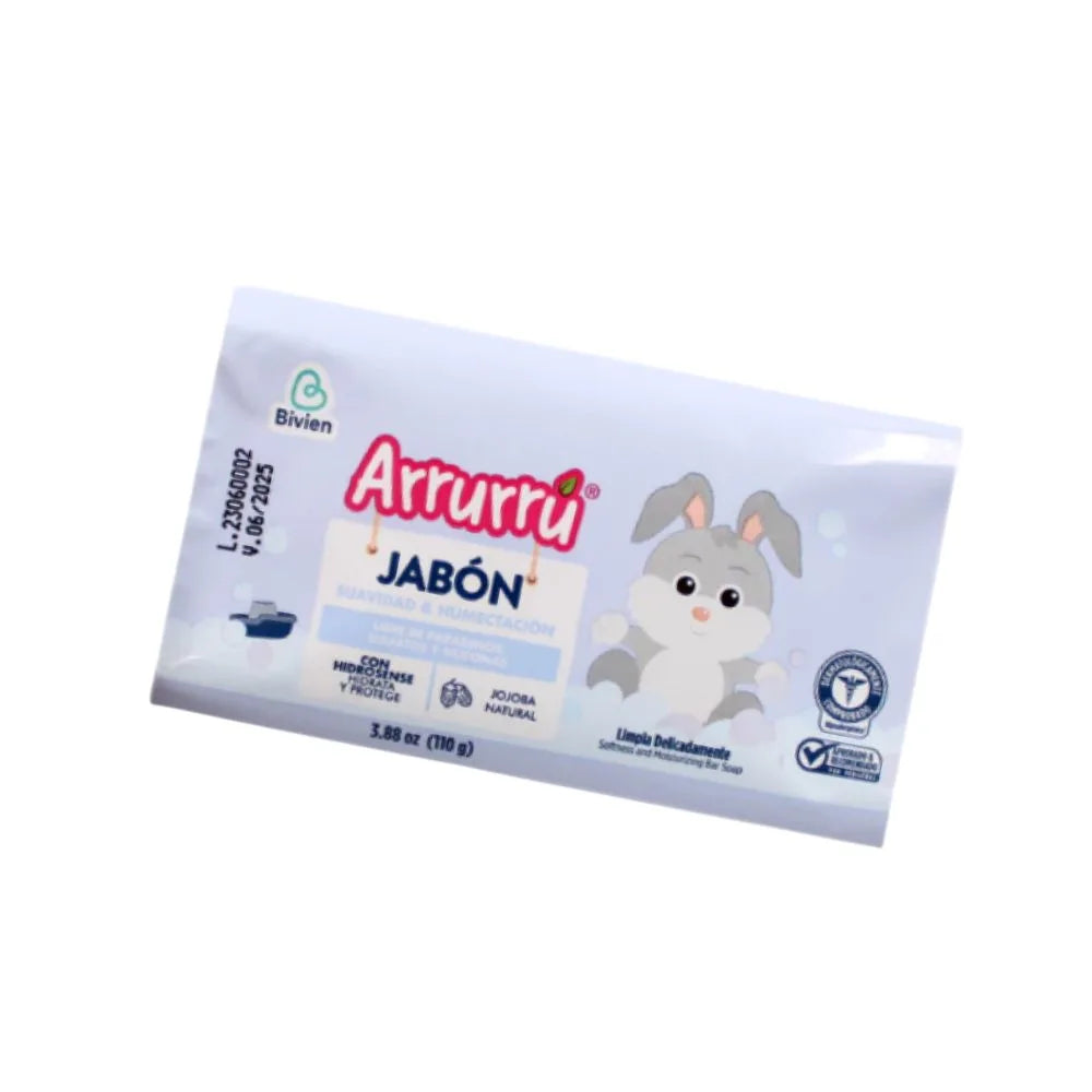 JABÓN EN BARRA SUAVIDAD Y HUMECTACIÓN ARRURRÚ X 110 G