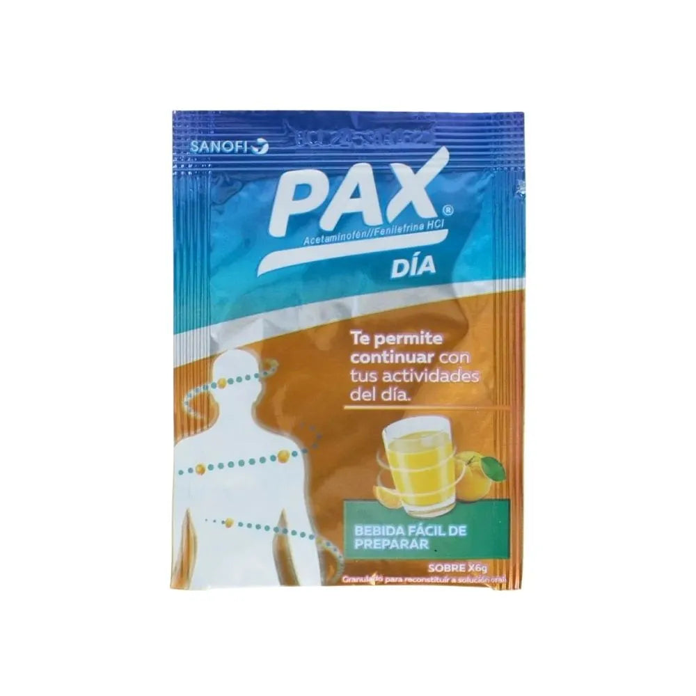 PAX DÍA SOBRES 6 G
