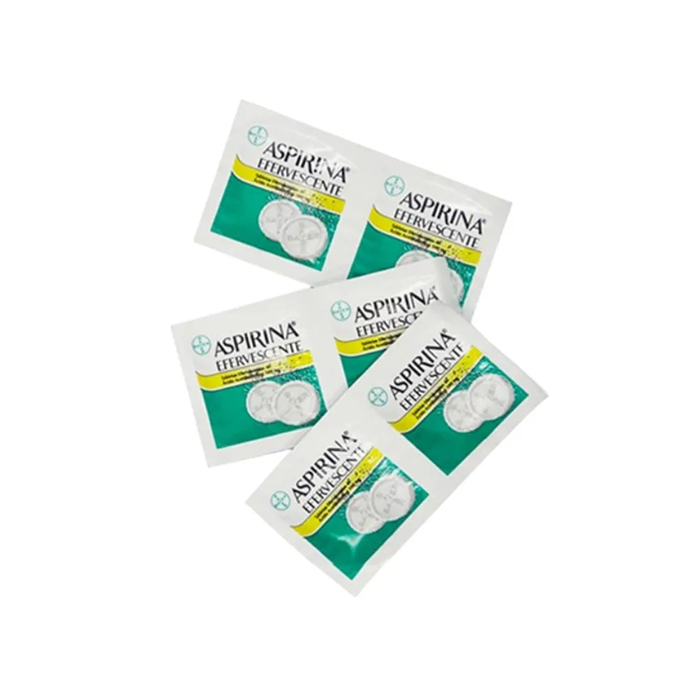 ASPIRINA PASTILLAS EFERVESCENTES 500 MG X 2 UNIDADES