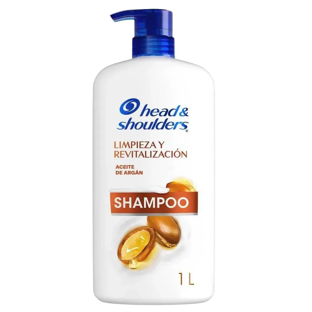 SHAMPOO HEAD & SHOULDERS LIMPIEZA Y REVITALIZACIÓN 1000ML