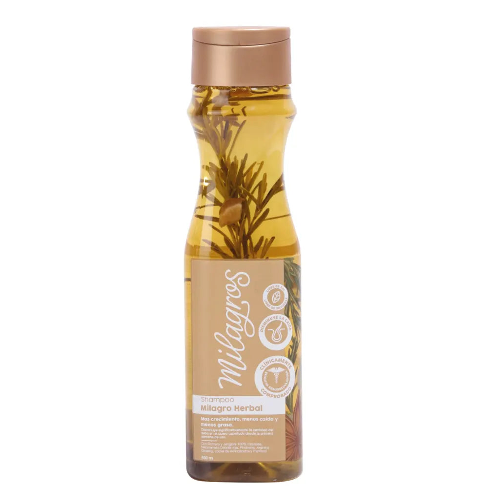 SHAMPOO HERBAL MILAGROS 450 ML