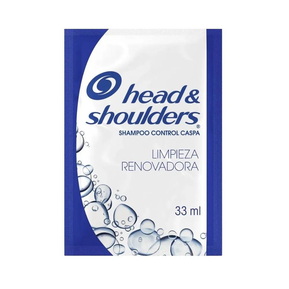 SHAMPOO HEAD & SHOULDERS LIMPIEZA RENOVADORA SOBRE