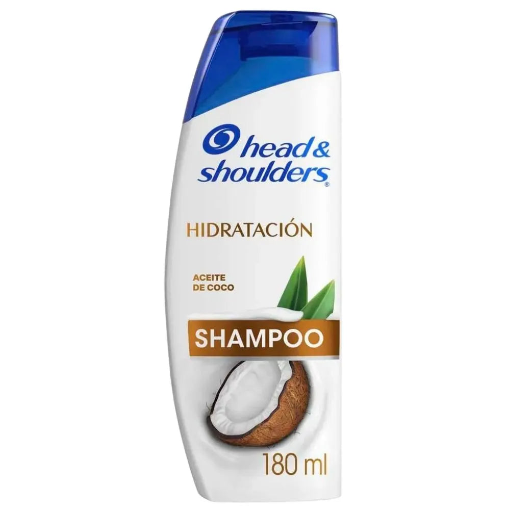 SHAMPOO HEAD & SHOULDERS HIDRATACIÓN 180 ML