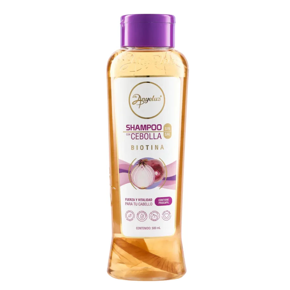 SHAMPOO CON CEBOLLA ANYELUZ 500 ML