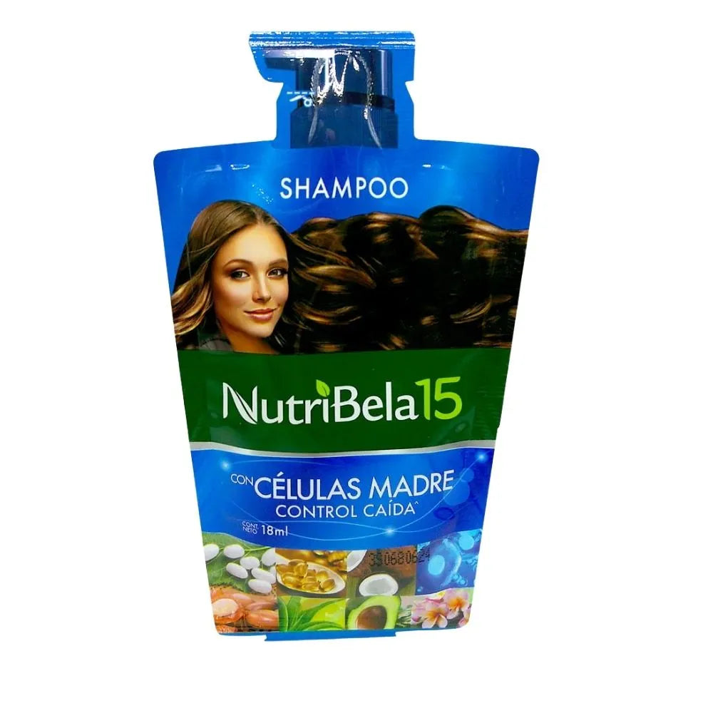 SHAMPOO NUTRIBELA CÉLULAS MADRE SOBRES 18 ML