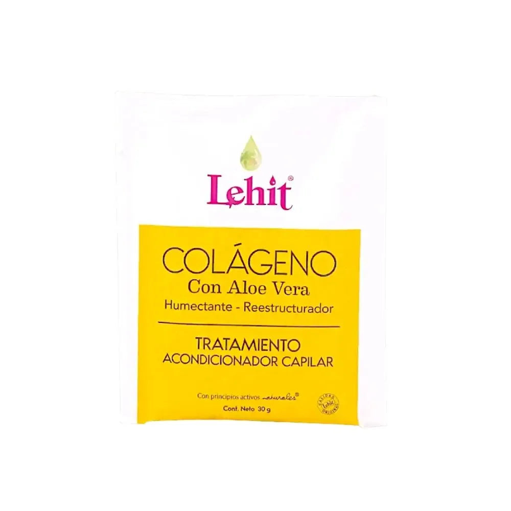 TRATAMIENTO CAPILAR LEHIT COLÁGENO SOBRES 30 G