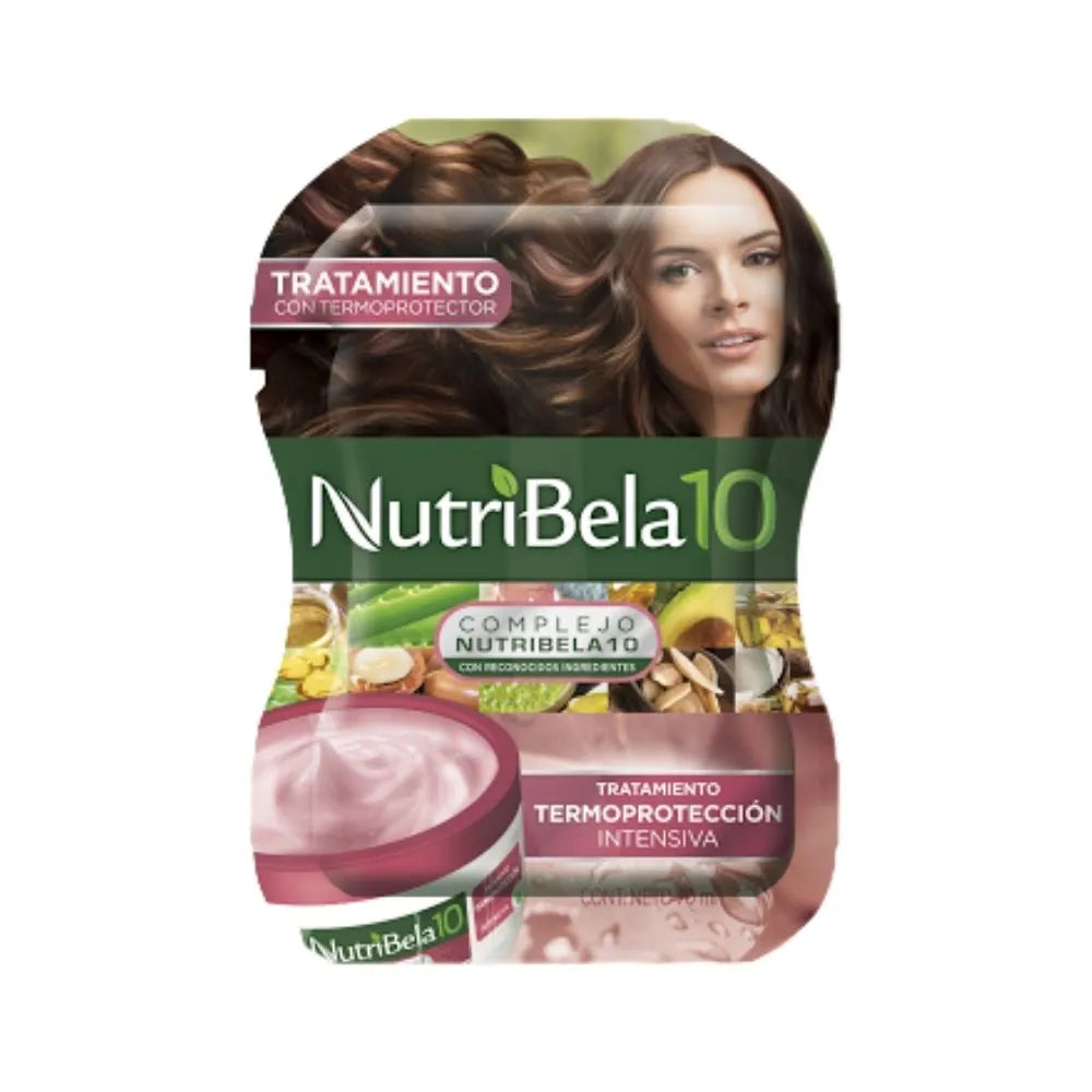 TRATAMIENTO CAPILAR NUTRIBELA TERMOPROTECCIÓN SOBRES 27 ML