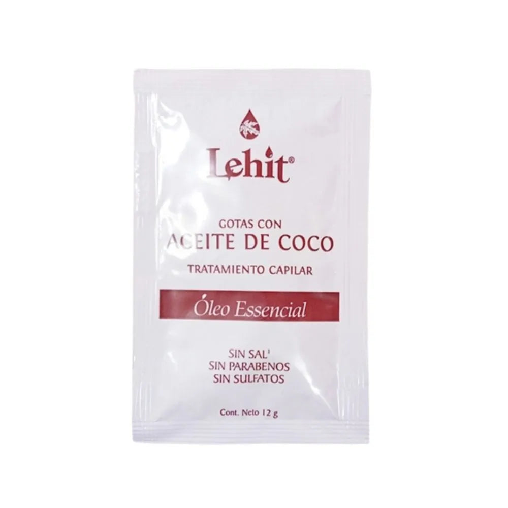 ACEITE LEHIT COCO SOBRES 10 G