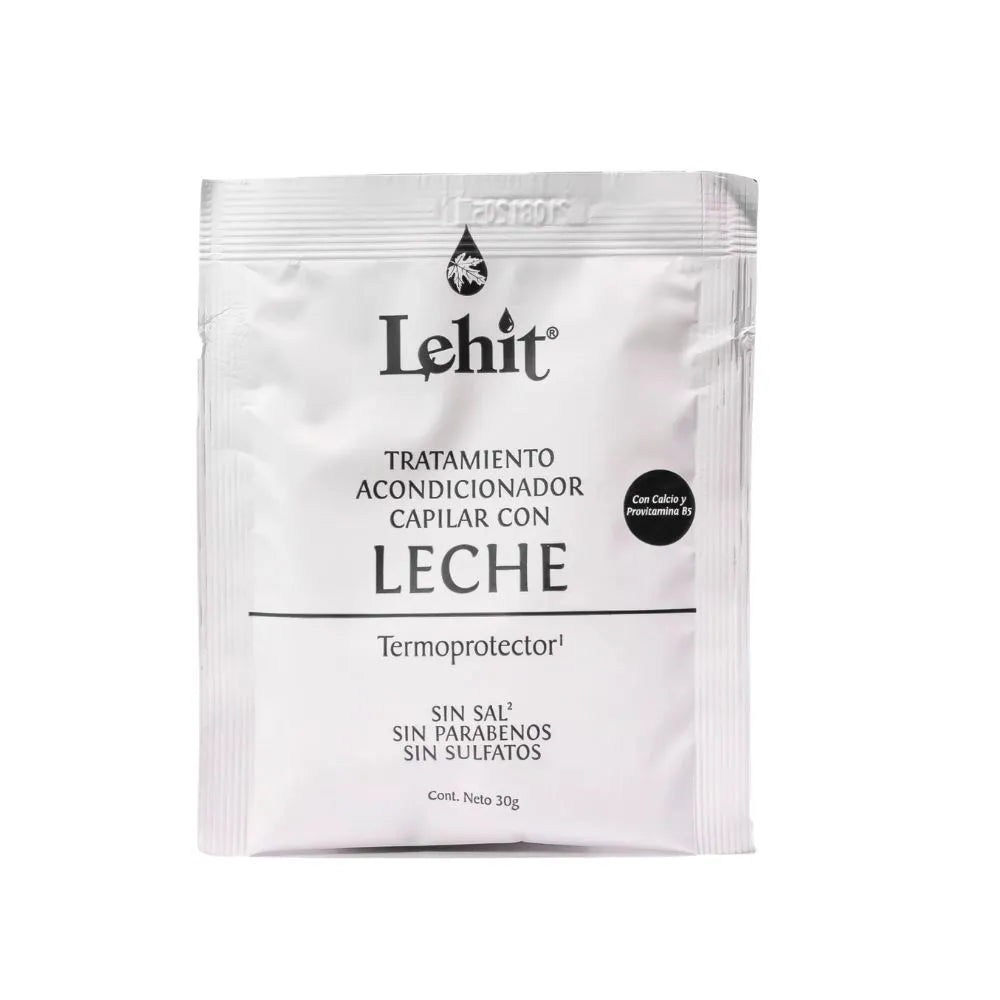 TRATAMIENTO CAPILAR LEHIT CON LECHE SOBRES 30 G
