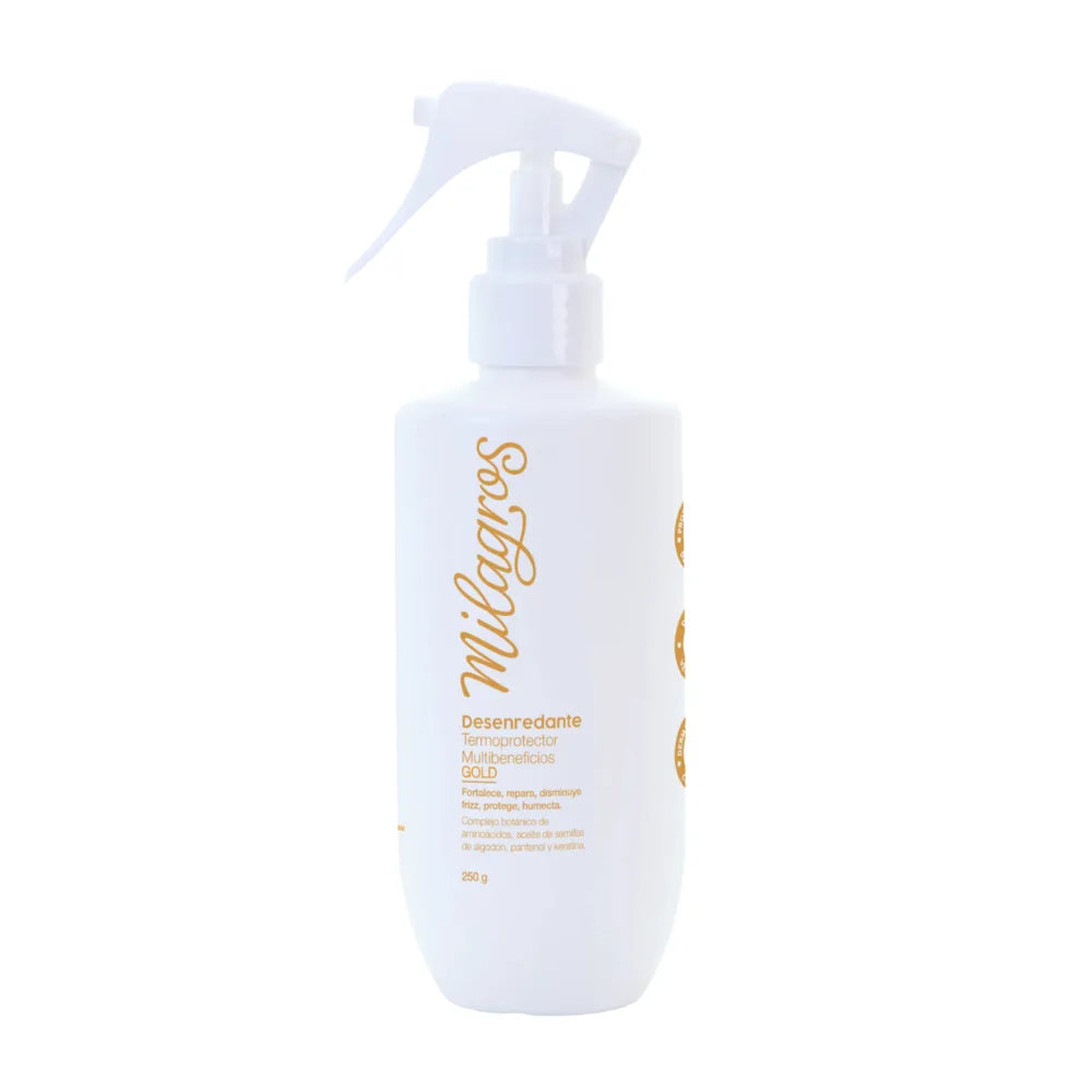 DESENREDANTE TERMOPROTECTOR GOLD MILAGROS 250 G