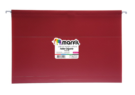 CARPETA COLGANTE AZUL PLASTICA MARFIL REF CA160225
