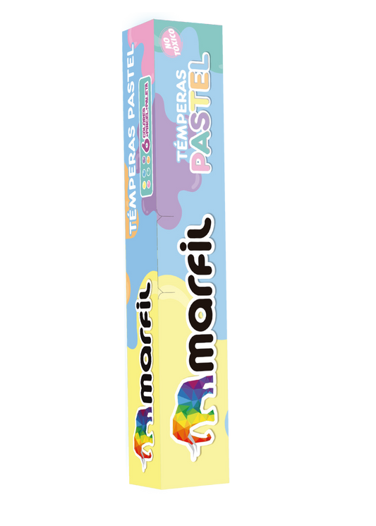 TEMPERA PASTEL MARFIL  CJ * 6 UND