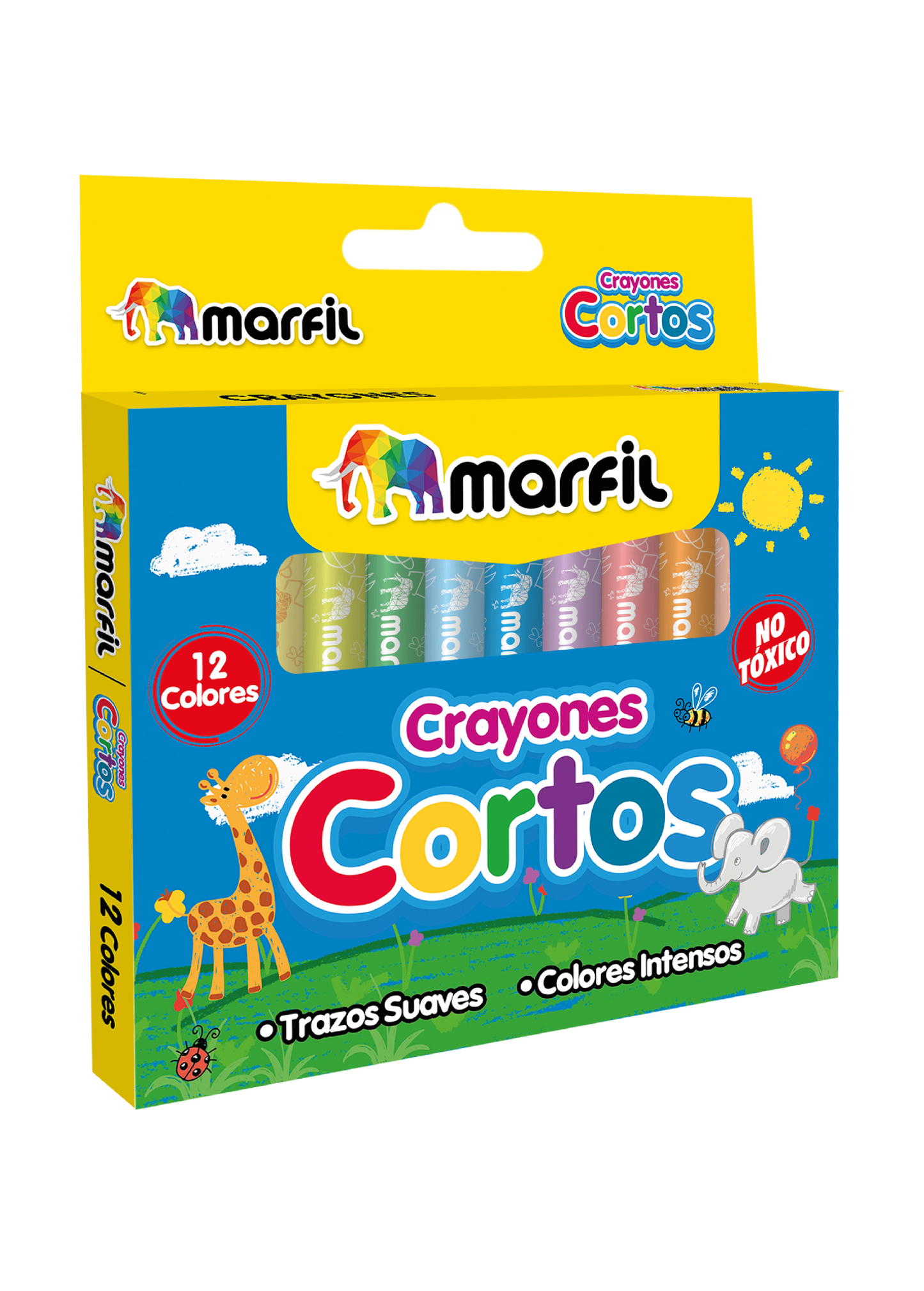 CREYON MARFIL CORTO * 12