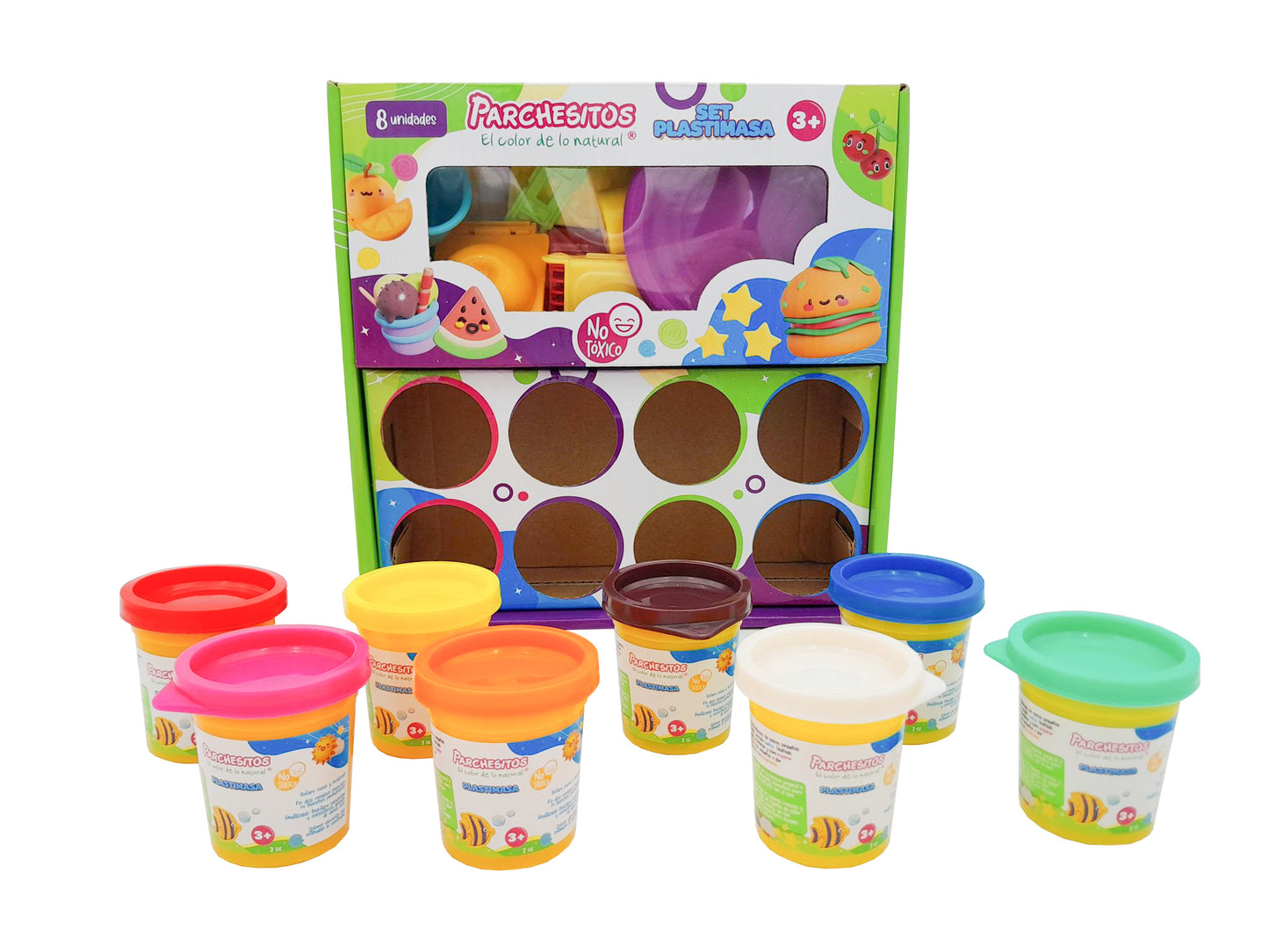 PLASTIMASA PARCHESITOS SET YUMMY