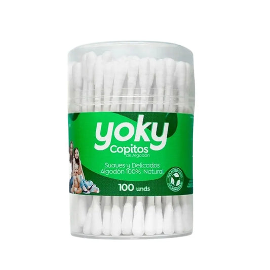 COPITOS BIODEGRADABLES YOKY X 100