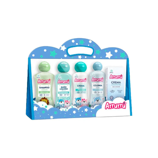 ESTUCHE ARRURRÚ ABUELITA AZUL