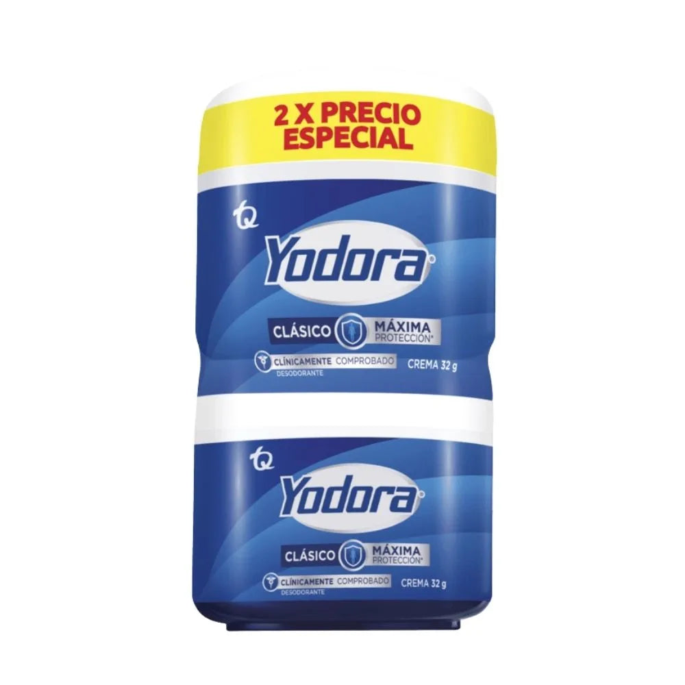 OFERTA CREMA YODORA 32 G + 32 G