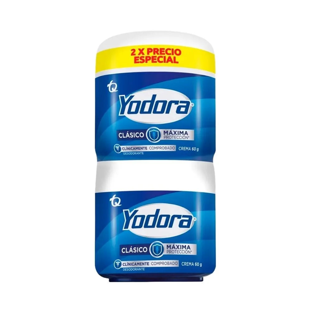 OFERTA CREMA YODORA 60 G + 60 G