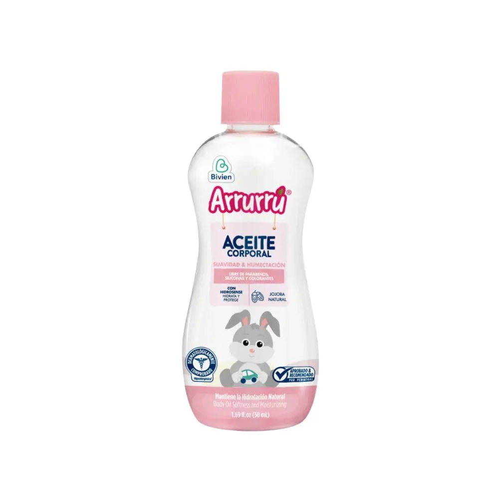 ACEITE CORPORAL SUAVIDAD Y HUMECTACIÓN ARRURRÚ 50 ML