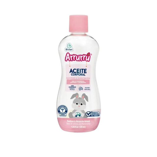 ACEITE CORPORAL SUAVIDAD Y HUMECTACIÓN ARRURRÚ 120 ML