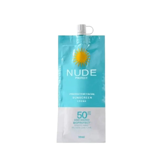 BLOQUEADOR SOLAR NUDE SPD 50 SOBRES 10 ML
