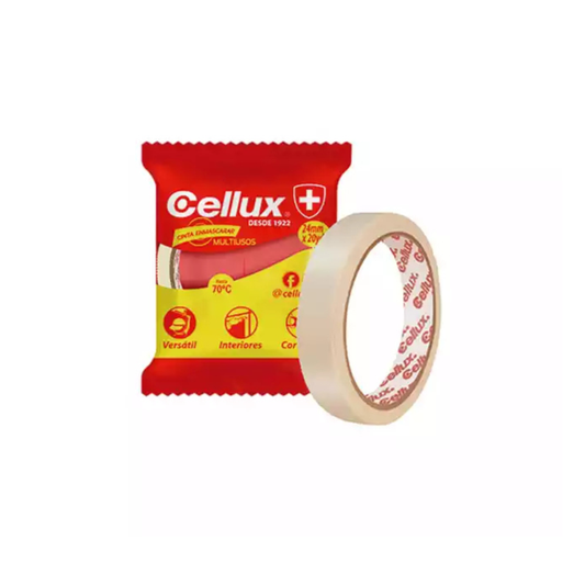 CINTA CELLUX ENMASCARAR 12 * 40MTS 1/2