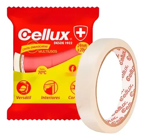 CINTA CELLUX ENMASCARAR 18 * 40 MT 3/4