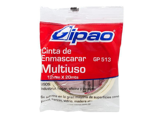 CINTA GIPAO ENMASCARAR 12 * 20 MT GP513