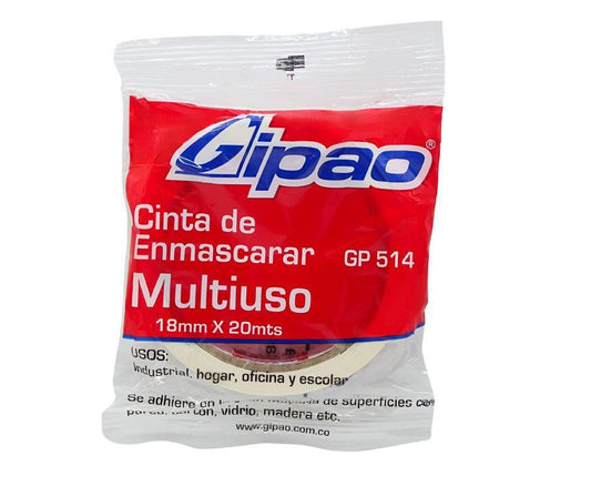 CINTA GIPAO ENMASCARAR 18 * 20 MT GP514