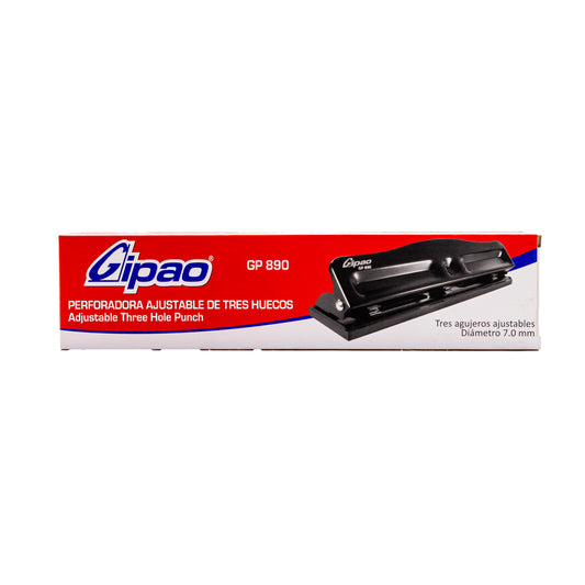 PERFORADORA GIPAO 3 HUECOS GP890