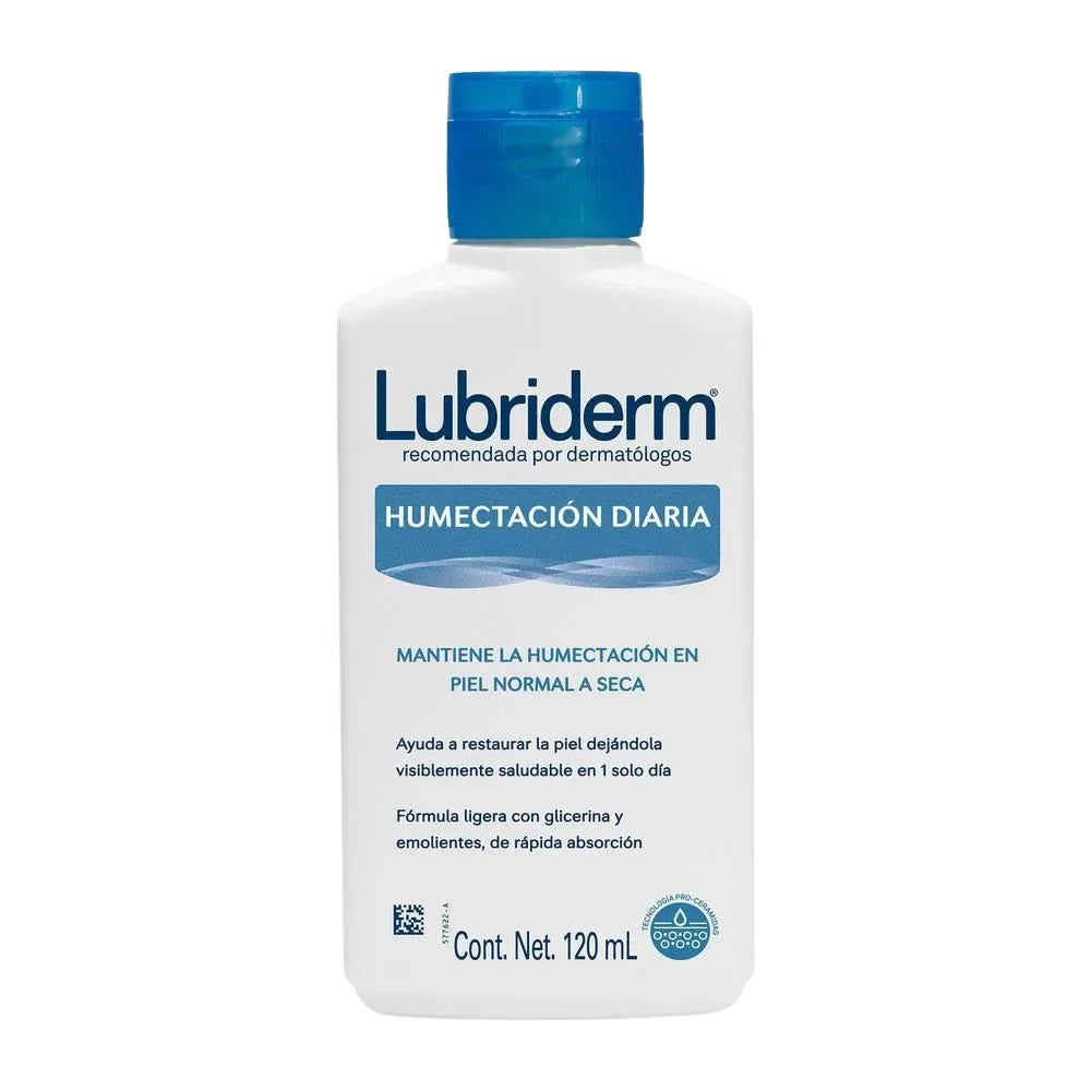 LUBRIDERM HUMECTACIÓN DIARIA 120 ML