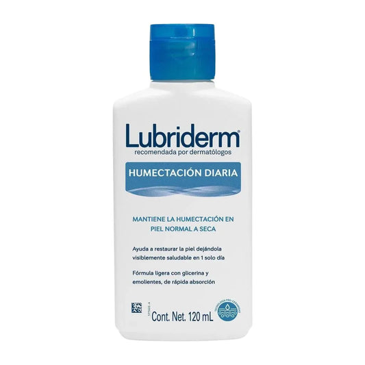 LUBRIDERM HUMECTACIÓN DIARIA 120 ML