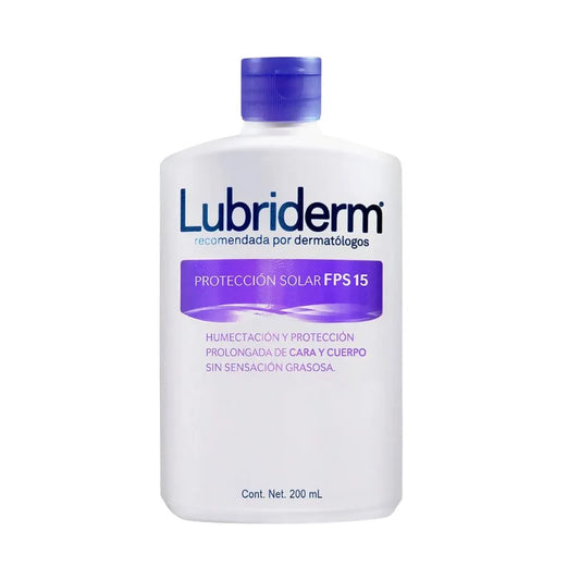LUBRIDERM PROTECCIÓN SOLAR FPS 15 200 ML