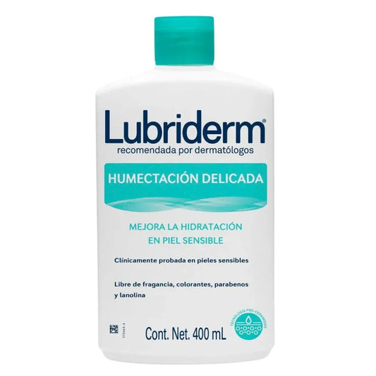 LUBRIDERM HUMECTACIÓN DELICADA 400 ML